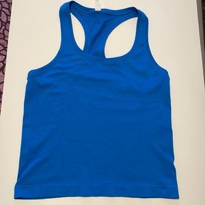NWOT Lululemon swiftly race length tank